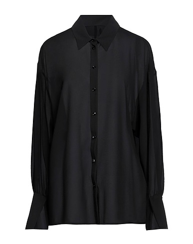 PATRIZIA PEPE Camicie e bluse tinta unita Nero 100% Poliestere