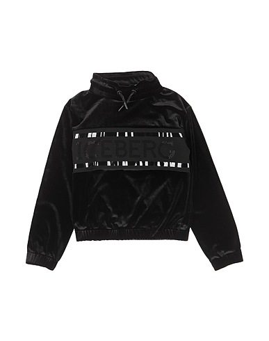 ICEBERG Sweatshirt Black 95% Polyamide, 5% Elastane