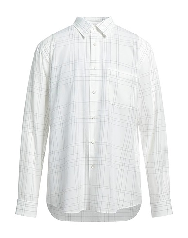 THEORY Camicia a quadri Bianco 100% Lyocell