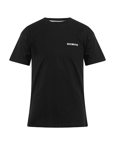 BIKKEMBERGS T-shirt Nero 100% Cotone
