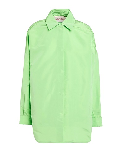 VALENTINO GARAVANI Camicie e bluse in seta Verde chiaro 100% Seta