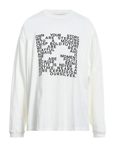 YOUNG POETS T-shirt White 100% Cotton