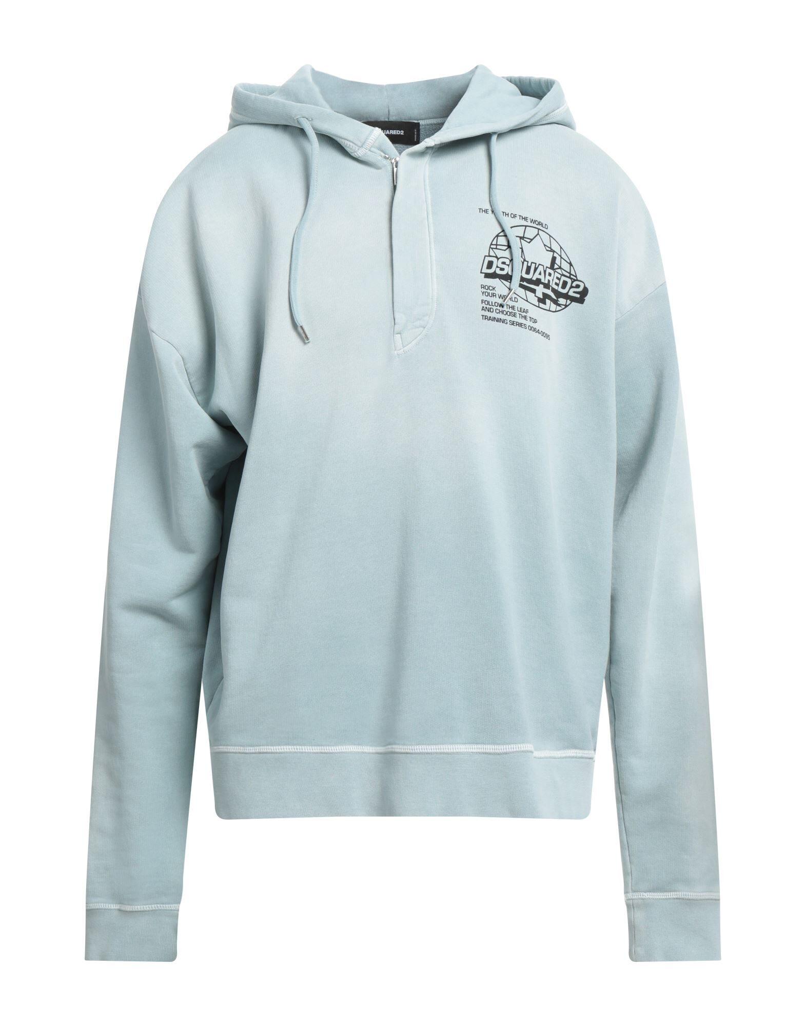 DSQUARED2 | Grey Men's Hooded Sweatshirt | YOOX