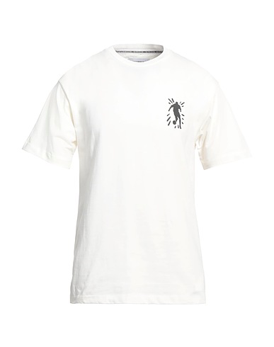 BIKKEMBERGS T-shirt Λευκό 100% Βαμβάκι
