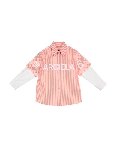MM6 MAISON MARGIELA Camicie  e bluse fantasia Salmone 100% Cotone