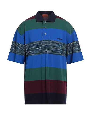 MISSONI Polo Blu 100% Cotone