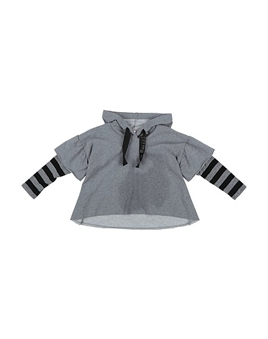 PM PAOLA MONTAGUTI Felpa Grigio 94% Cotone, 6% Gomma, Viscosa, Elastan