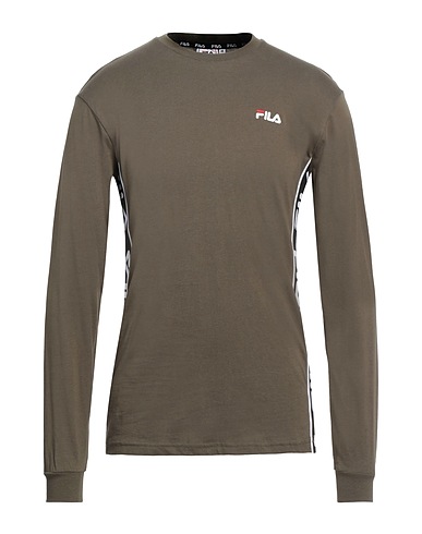 FILA T-shirt Military green 100% Cotton