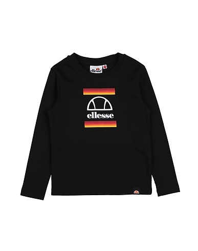 ELLESSE T-shirt Noir 100% Coton