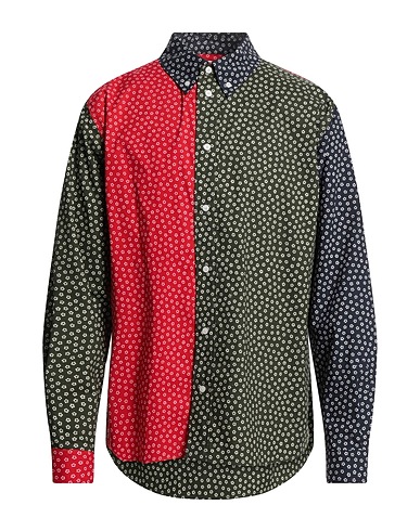 KENZO Patterned shirt Red 100% Cotton