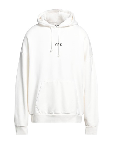 YOUNG POETS Hooded sweatshirt White 50% Organic cotton, 50% Cotton