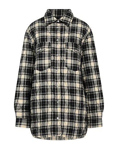 MARANT ÉTOILE チェック柄シャツ ブラック コットン 100%