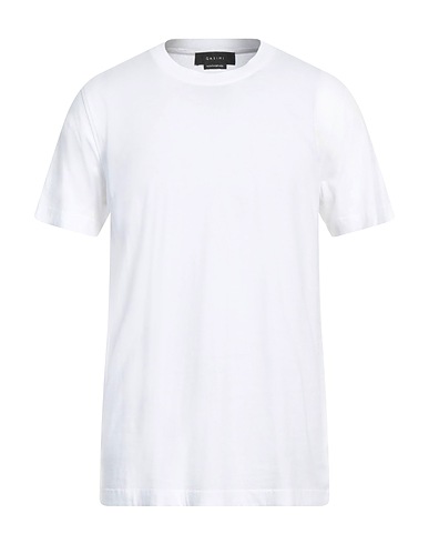 QASIMI T-shirt Bianco 100% Cotone