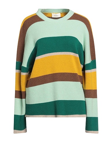 VICOLO Jumper Emerald green 40% Viscose, 30% Polyamide, 25% Wool, 5% Cashmere