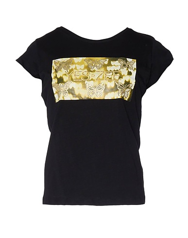 YES ZEE by ESSENZA T-shirt Black 100% Cotton