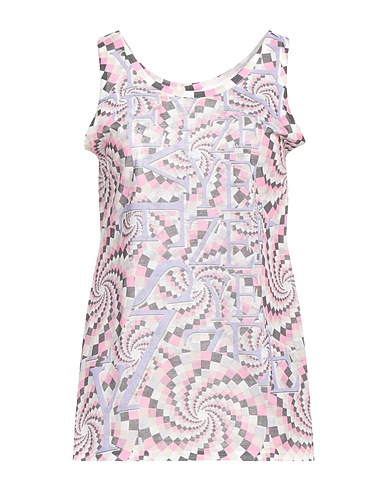 YES ZEE by ESSENZA Tank top Pink 100% Polyester