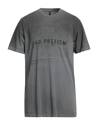ISO.POETISM by TOBIAS BIRK NIELSEN T-shirt Piombo 100% Cotone