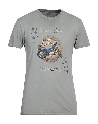 YES ZEE by ESSENZA Ｔシャツ グレー コットン 100%