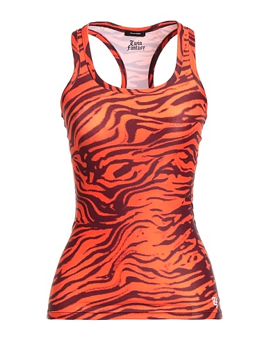 TWIN FANTASY Canotta Arancione 80% Poliammide, 20% Elastan