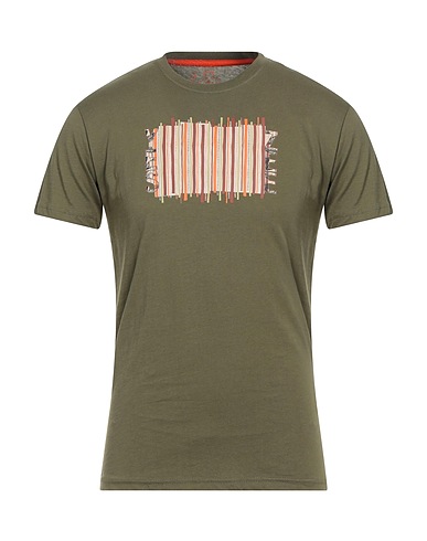 YES ZEE by ESSENZA T-shirt Military green 100% Cotton