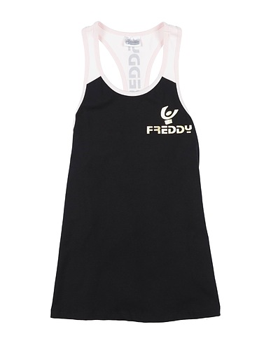 FREDDY Top Black 95% Cotton, 5% Elastane