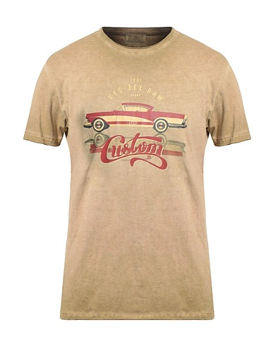 YES ZEE by ESSENZA T-shirt Khaki 100% Cotton