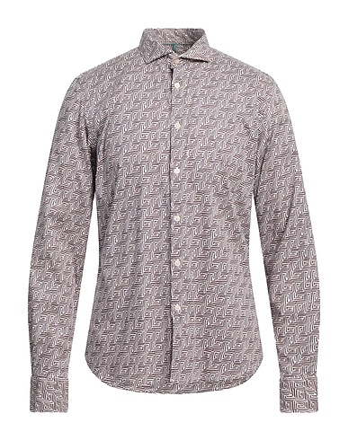 YES ZEE by ESSENZA Patterned shirt Midnight blue 97% Cotton, 3% Elastane