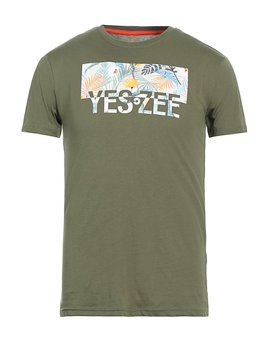 YES ZEE by ESSENZA T-shirt Military green 100% Cotton