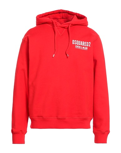 DSQUARED2 Hoodie Rot 100% Baumwolle