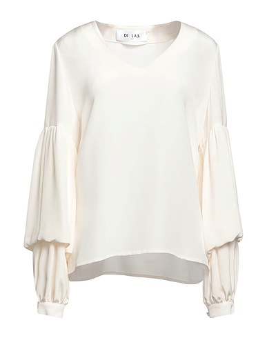 DI LAB. Paris Silk top White 100% Silk