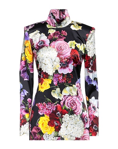 DOLCE&GABBANA Top Black 96% Viscose, 4% Elastane