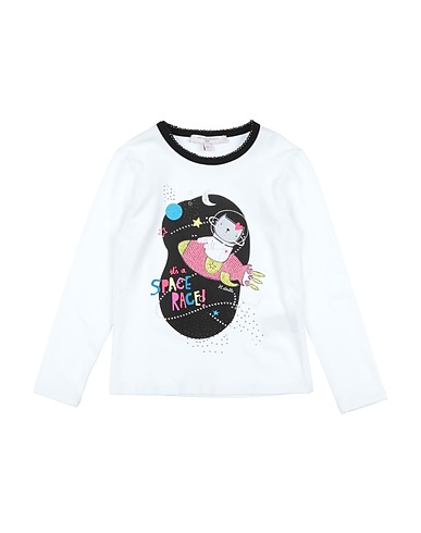 SILVIAN HEACH T-shirt Bianco 95% Cotone, 5% Elastan