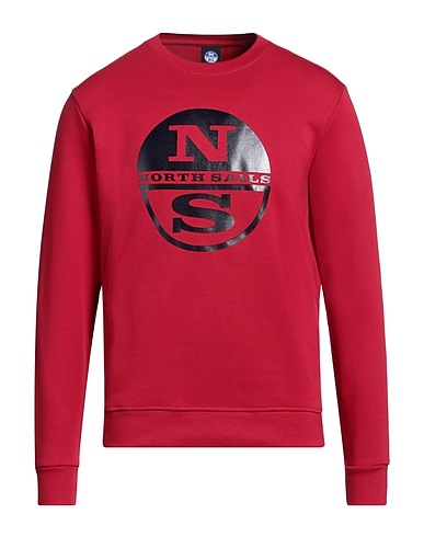 NORTH SAILS Sweatshirt Red 80% Cotton, 20% Polyester