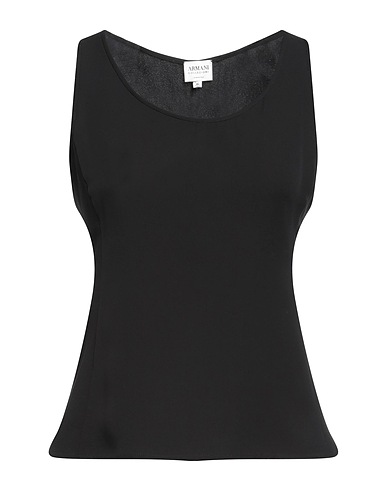 ARMANI COLLEZIONI Top Black 54% Silk, 46% Viscose