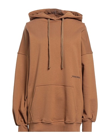 HINNOMINATE Hoodie Braun 100% Baumwolle