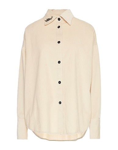 BARENA Camicie e bluse tinta unita Beige 100% Cotone