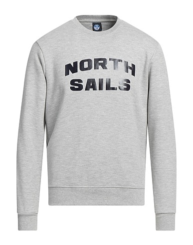 NORTH SAILS T-shirt Grey 80% Cotton, 20% Polyester