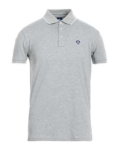 NORTH SAILS Polo shirt Grey 100% Cotton