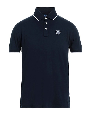 NORTH SAILS Polo shirt Midnight blue 100% Cotton