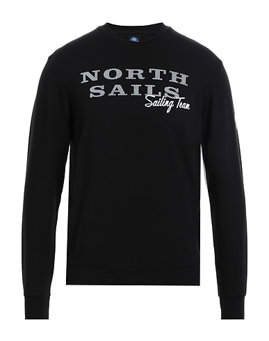 NORTH SAILS Sweatshirt Black 60% Viscose, 35% Nylon, 5% Elastane
