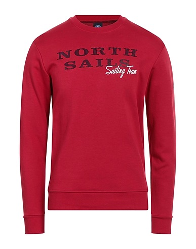 NORTH SAILS Sweatshirt Brick red 80% Cotton, 20% Polyester