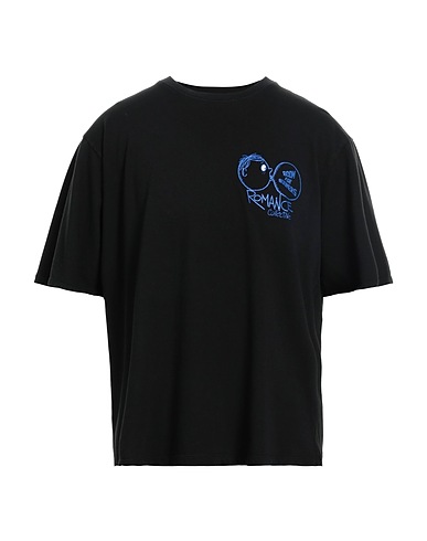 ROMANCE T-shirt Black 100% Cotton