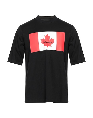 DSQUARED2 Ｔシャツ ブラック コットン 100%