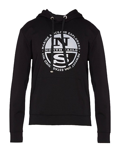 NORTH SAILS Felpa Nero 60% Viscosa, 35% Nylon, 5% Elastan