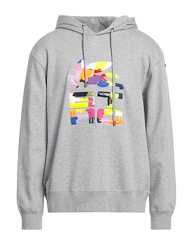ETRO Hooded sweatshirt Light grey 92% Cotton, 8% Polyamide, Elastane