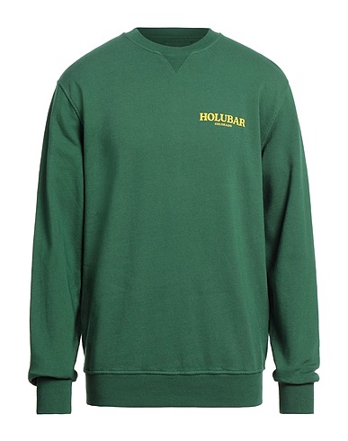 HOLUBAR Felpa Verde 100% Cotone