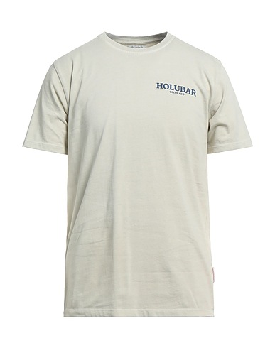 HOLUBAR T-shirt Beige 100% Cotone