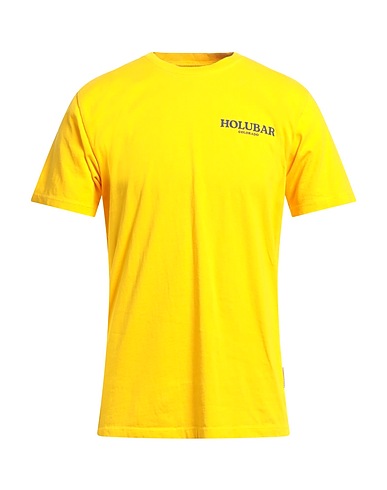 HOLUBAR T-Shirt Gelb 100% Baumwolle