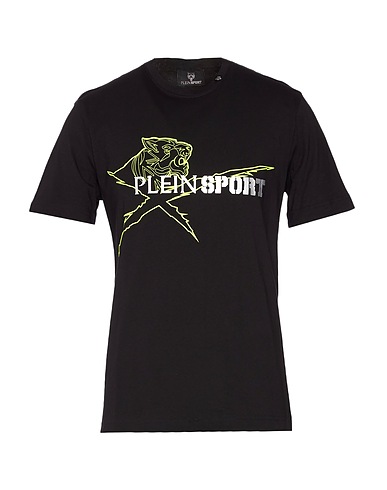 PLEIN SPORT T-shirt Black 100% Cotton