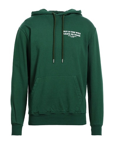 HOLUBAR Hooded sweatshirt Dark green 100% Cotton